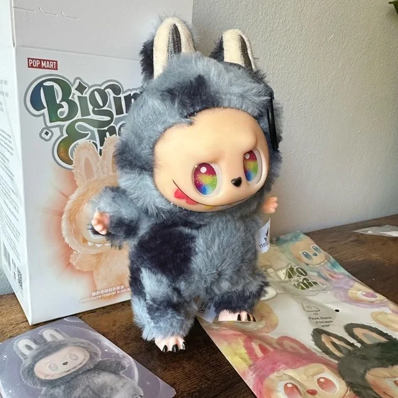 Pop Mart Lafufu Big Into Energy Series ID Plush Lafufu With Box and Card - Picture 4 of 6